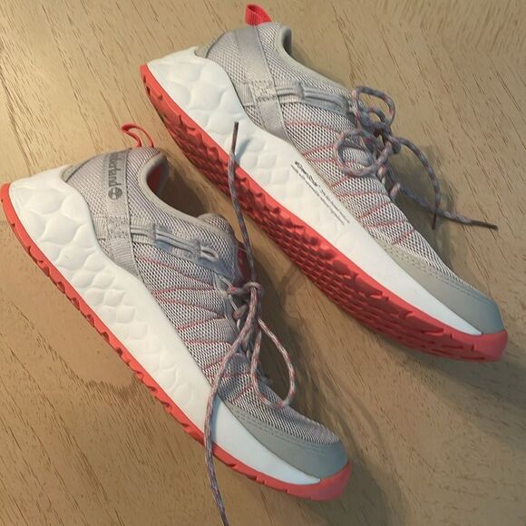 Timberland Solar Wave Low Women's Gray Lightweight Trail Hiking Sneaker A2BEV 8 - Picture 5 of 15